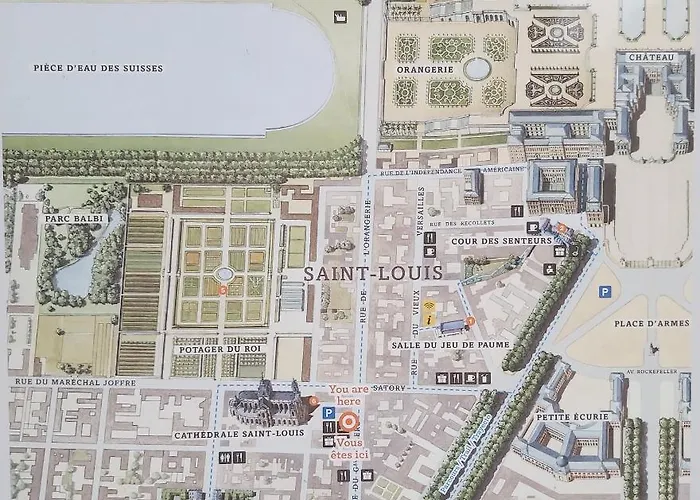 3 Pieces 4****, Au Coeur Du Quartier Historique Lejlighed Versailles